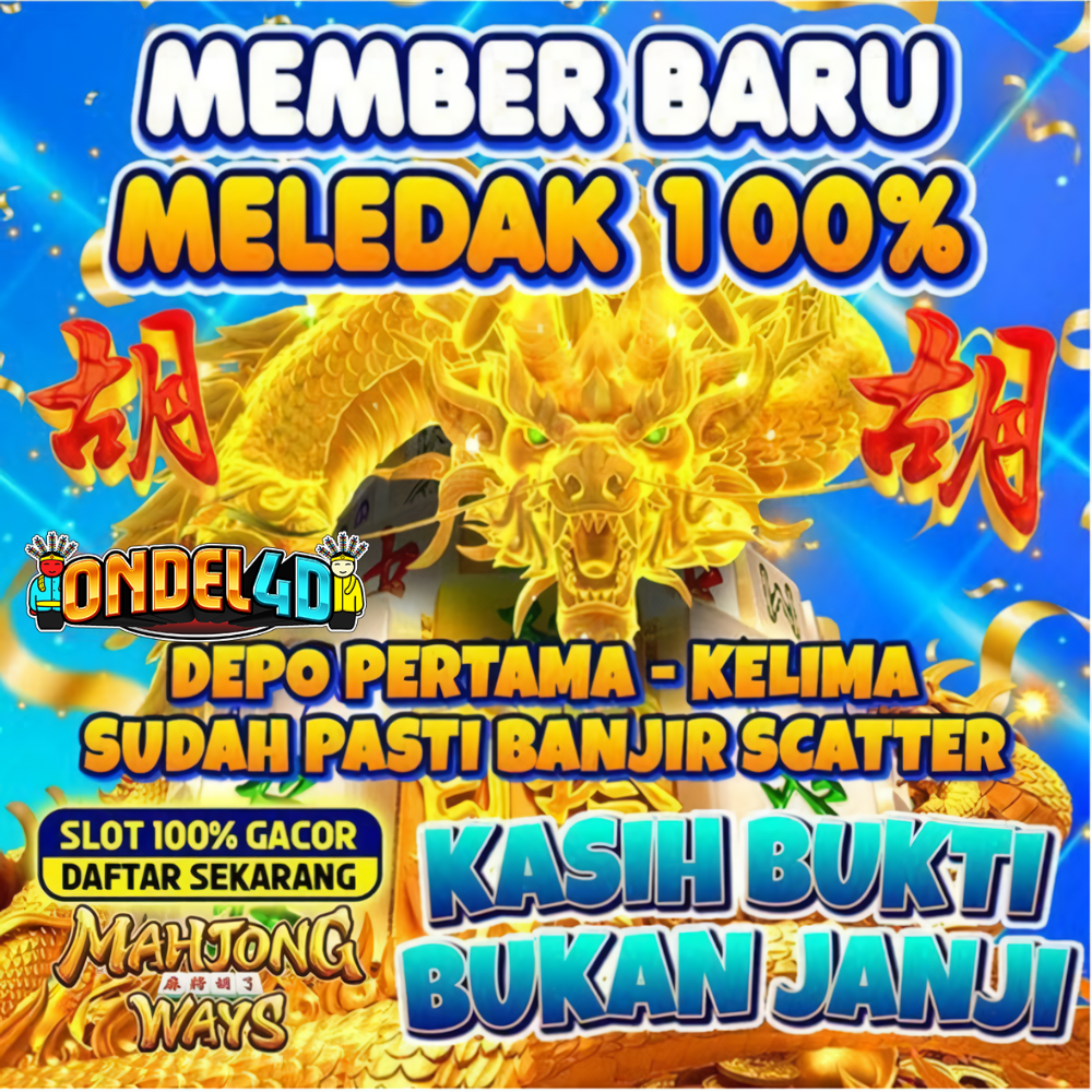 KASIH BUKTI BUKAN JANJI DAFTAR ONDEL4D