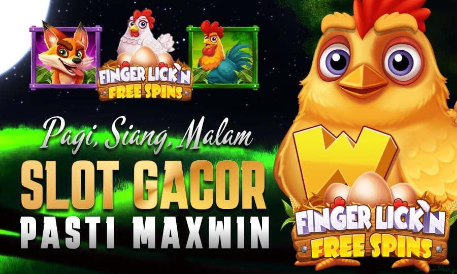 Dapatkan Scatter Finger Lick'n FreeSpin Pagi, Siang, Malam