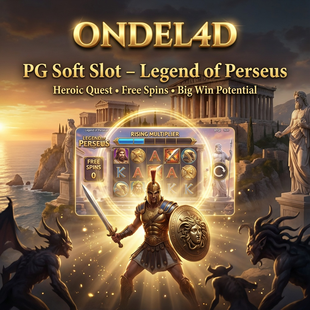 Slot PG Soft Legend of Perseus di ONDEL4D: Kisah Pahlawan Pembuka Kemenangan